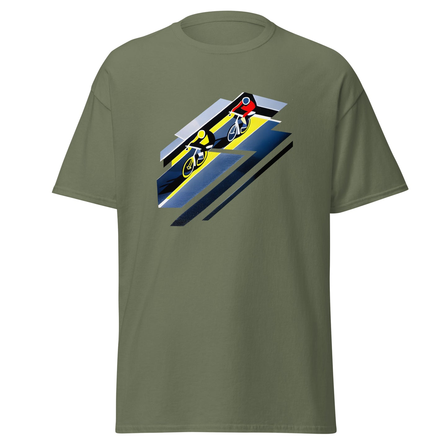T-Shirt "Hang on" moss